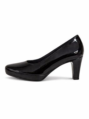 NEW Dorking by Fluchos Black Patent Leather Pumps Size 40 Spain